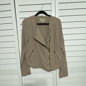 Tan Jacket by Blank Lucky Brand
